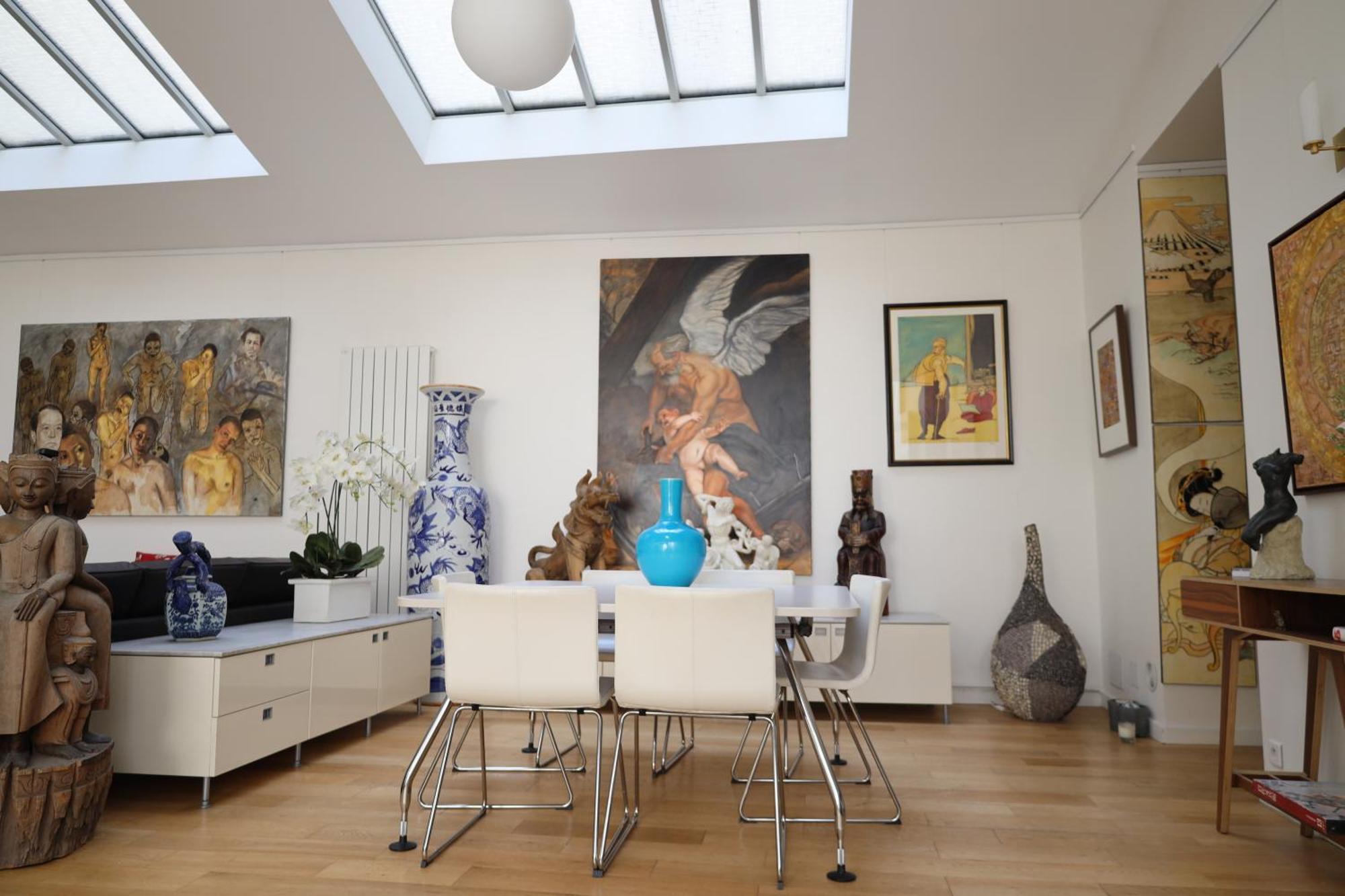 Loft, Atelier Artiste Montmartre Apartment Paris Exterior photo